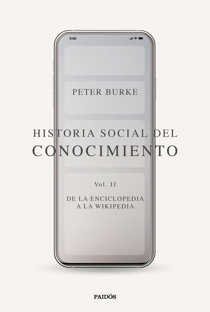 Historia social del conocimiento Vol. II | 9788449341991 | Burke, Peter | Librería Castillón - Comprar libros online Aragón, Barbastro