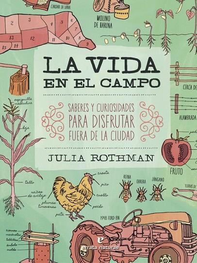 La vida en el campo | 9788416544356 | Julia Rothman | Librería Castillón - Comprar libros online Aragón, Barbastro