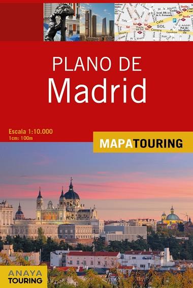 Plano de Madrid | 9788491583721 | Anaya Touring | Librería Castillón - Comprar libros online Aragón, Barbastro