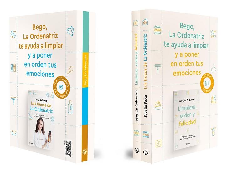 Estuche La Ordenatriz (Limpieza, orden y felicidad + Los trucos de La Ordenatriz | 9788408294450 | Bego, La Ordenatriz | Librería Castillón - Comprar libros online Aragón, Barbastro