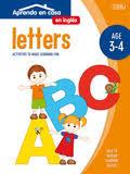 APRENDO EN CASA INGLÉS (3-4 AÑOS) LETTERS | 9788499399065 | PATIMPATAM | Librería Castillón - Comprar libros online Aragón, Barbastro