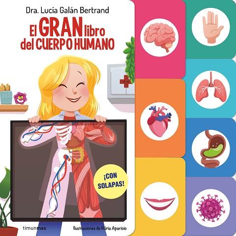 El gran libro del cuerpo humano | 9788408291589 | Galán Bertrand, Lucía | Librería Castillón - Comprar libros online Aragón, Barbastro