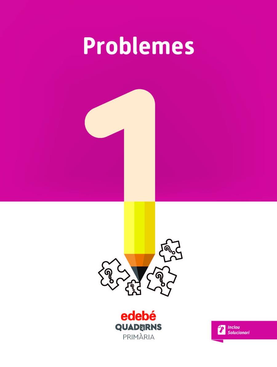 QUAD PROBLEMES 1 (CAT) | 9788468335988 | Edebé, Obra Colectiva | Librería Castillón - Comprar libros online Aragón, Barbastro