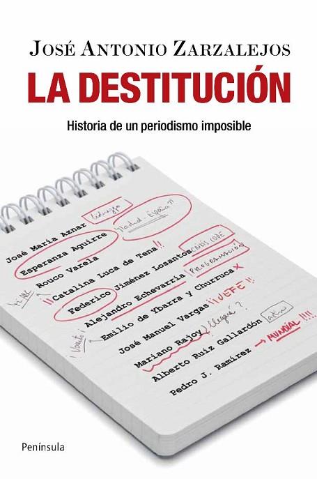 DESTITUCIÓN, LA | 9788499420103 | ZARZALEJOS NIETO, JOSÉ ANTONIO | Librería Castillón - Comprar libros online Aragón, Barbastro