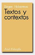 Textos y contextos | 9788434487413 | Jürgen Habermas | Librería Castillón - Comprar libros online Aragón, Barbastro