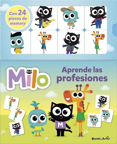 Milo : Aprende las profesiones | 9788408259664 | Planeta Junior, S.R.L. | Librería Castillón - Comprar libros online Aragón, Barbastro