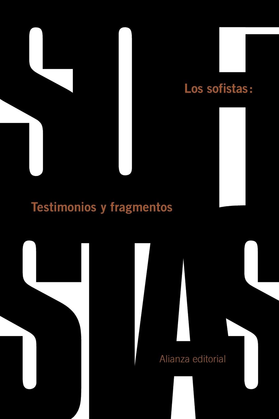 Los sofistas : Testimonios y fragmentos - LB | 9788420674650 | VV.AA. | Librería Castillón - Comprar libros online Aragón, Barbastro