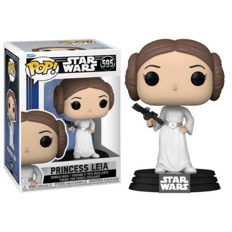 FIGURA FUNKO POP STAR WARS PRINCESA LEIA 595 | 889698675352 | Librería Castillón - Comprar libros online Aragón, Barbastro