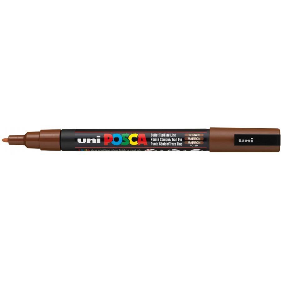 UNIBALL POSCA PC3M 0.9-1.3MM MARRON | 4902778915813 | Librería Castillón - Comprar libros online Aragón, Barbastro