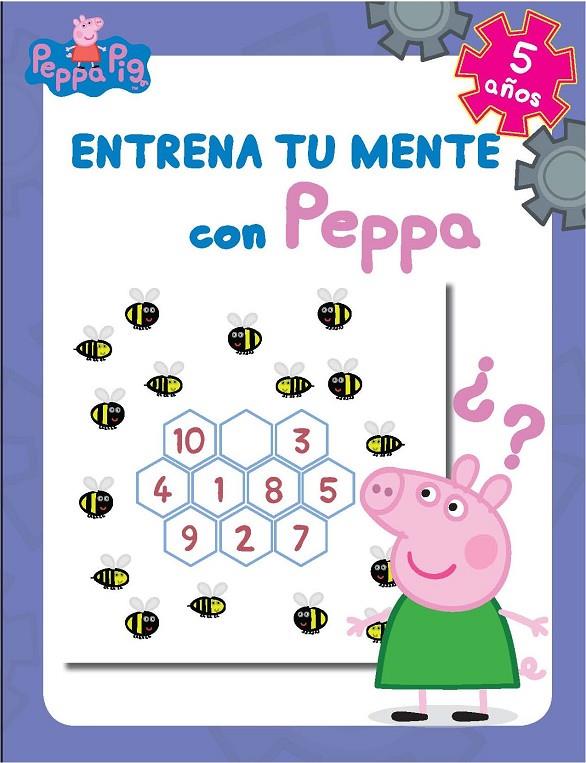 Entrena tu mente con Peppa. 5 años (Peppa Pig. Cuaderno de actividades) | 9788448855505 | Varios autores, | Librería Castillón - Comprar libros online Aragón, Barbastro