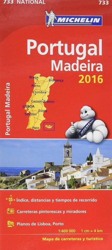 Mapa National Portugal | 9782067211292 | MICHELIN | Librería Castillón - Comprar libros online Aragón, Barbastro