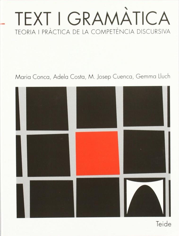 TEXT I GRAMATICA | 9788430774630 | CONCA, MARIA | Librería Castillón - Comprar libros online Aragón, Barbastro