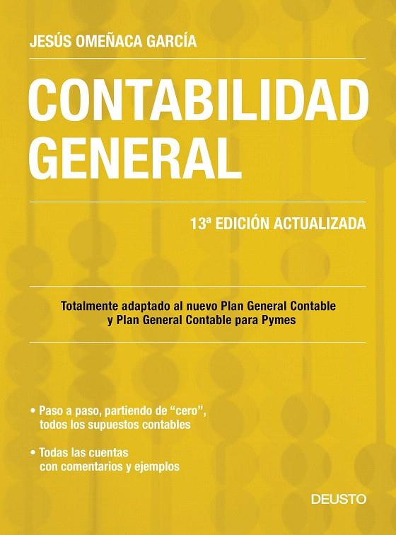 Contabilidad general 13ED | 9788423427574 | Omeñaca García, Jesús | Librería Castillón - Comprar libros online Aragón, Barbastro