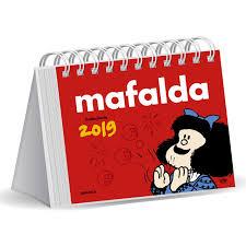 2019 CALENDARIO MAFALDA SOBREMESA ROJO | 7798071446126 | Librería Castillón - Comprar libros online Aragón, Barbastro
