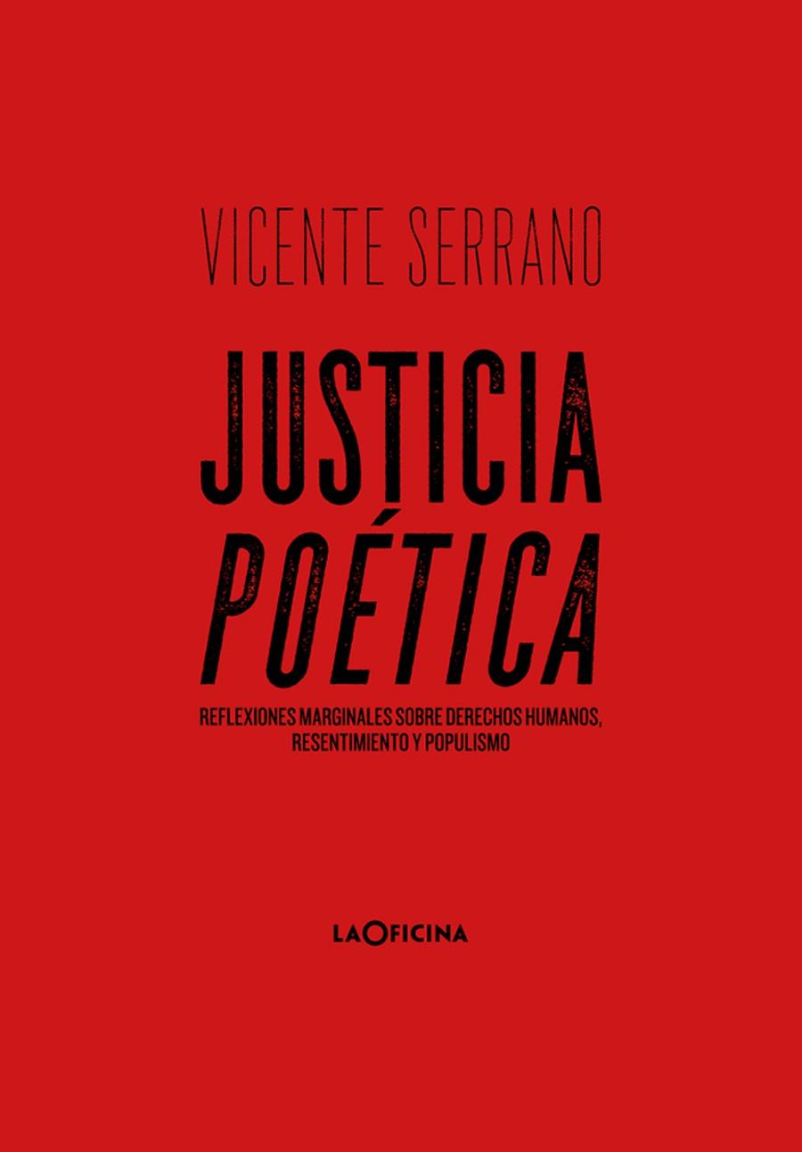 Justicia poética | 9788494971433 | Serrano Marín, Vicente | Librería Castillón - Comprar libros online Aragón, Barbastro