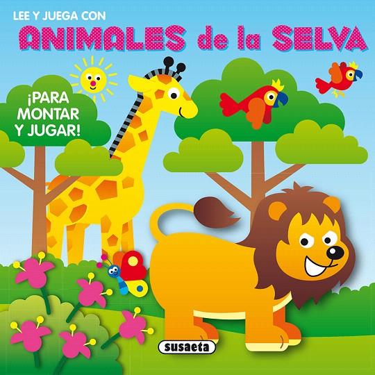 Lee y juega con animales de la selva ¡Para montar y jugar! | 9788467754162 | Busquets Villanova, Jordi | Librería Castillón - Comprar libros online Aragón, Barbastro