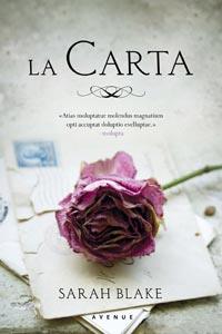 CARTA, LA | 9788498678444 | BLAKE, SARAH | Librería Castillón - Comprar libros online Aragón, Barbastro