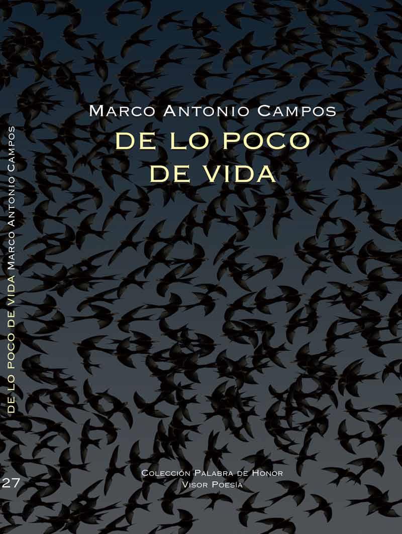 De lo poco de vida | 9788498952278 | Campos, Marco Antonio | Librería Castillón - Comprar libros online Aragón, Barbastro