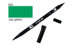 ROTULADOR TOMBOW DUAL BRUSH COLOR SAAP GREEN ABT 245 | 4901991901375 | Librería Castillón - Comprar libros online Aragón, Barbastro