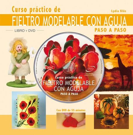 CURSO PRÁCTICO DE FIELTRO MODELABLE CON AGUJA | 9788498740134 | Klös, Lidia | Librería Castillón - Comprar libros online Aragón, Barbastro