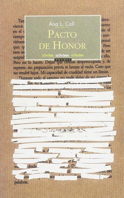 PACTO DE HONOR | 9788495116475 | COLL, ANA L. | Librería Castillón - Comprar libros online Aragón, Barbastro