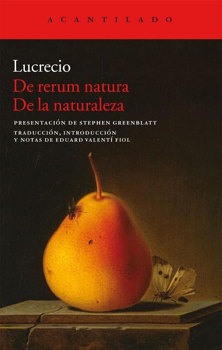 De rerum natura. De la naturaleza | 9788415689171 | Lucrecio | Librería Castillón - Comprar libros online Aragón, Barbastro