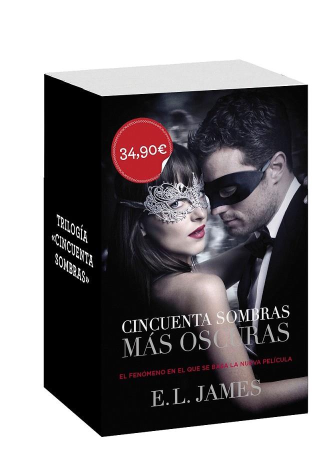 Trilogía Cincuenta sombras (Cincuenta sombras de Grey|Cincuenta sombras más oscu | 9788400114404 | JAMES, E.L. | Librería Castillón - Comprar libros online Aragón, Barbastro