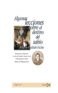 ALGUNAS LECCIONES SOBRE EL DESTINO DEL SABIO | 9788470903595 | Librería Castillón - Comprar libros online Aragón, Barbastro