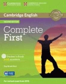 Complete First (FCE) (2nd ed.) Student's Book with Answers and CD-ROM | 9788483238158 | Brook-Hart, Guy | Librería Castillón - Comprar libros online Aragón, Barbastro