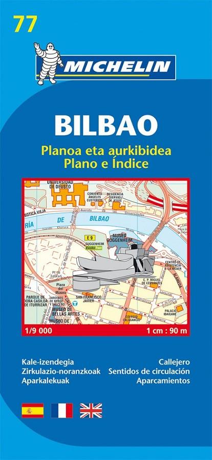 BILBAO - PLANO MICHELIN 77 | 9782067127890 | MICHELIN | Librería Castillón - Comprar libros online Aragón, Barbastro