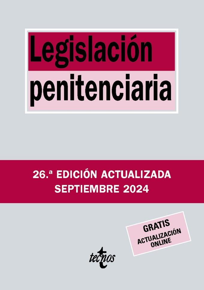 Legislación penitenciaria | 9788430990979 | Editorial Tecnos | Librería Castillón - Comprar libros online Aragón, Barbastro