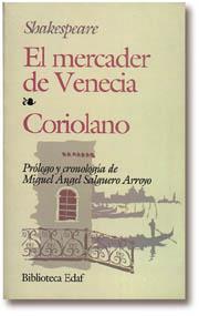 El mercader de Venecia. Coriolano | 9788476406557 | Shakespeare, William | Librería Castillón - Comprar libros online Aragón, Barbastro