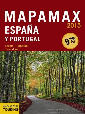 Mapamax - 2015 | 9788499356488 | Anaya Touring | Librería Castillón - Comprar libros online Aragón, Barbastro