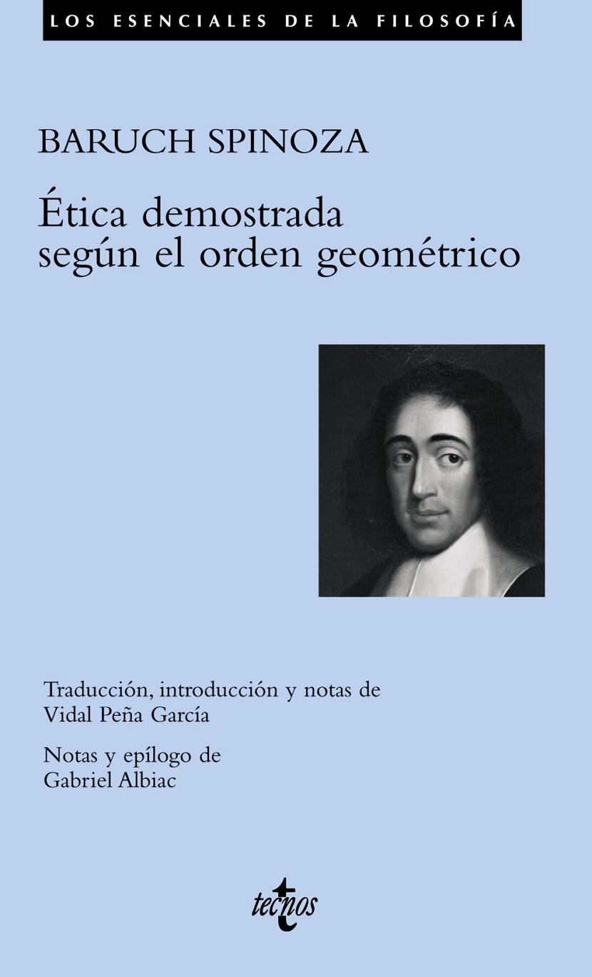 Ética demostrada según el orden geométrico | 9788430945429 | Spinoza, Baruch | Librería Castillón - Comprar libros online Aragón, Barbastro