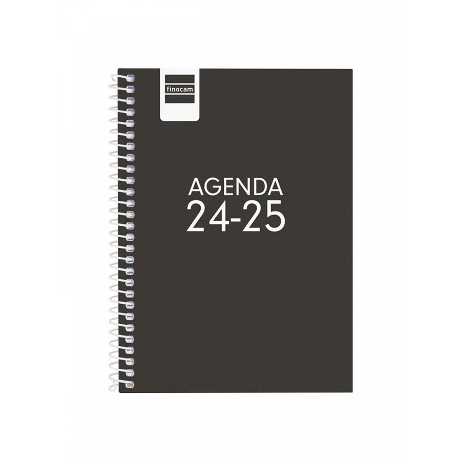 AGENDA CURSO FINOCAM 2024/25 SEMANA VISTA HORIZONTAL 1/8 NEGRA | 8422952377238 | Librería Castillón - Comprar libros online Aragón, Barbastro