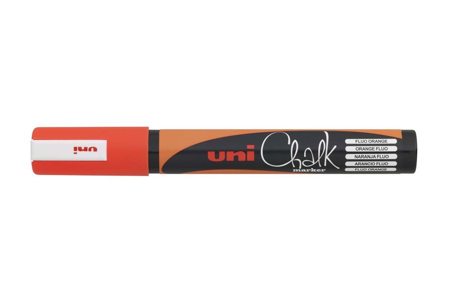 UNIBALL CHALK PWE-5M NARANJA FLUORESCENTE ROTULADOR TIZA | 4902778140031 | Librería Castillón - Comprar libros online Aragón, Barbastro