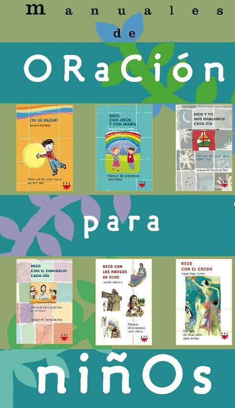 MANUALES DE ORACION PARA NIÑOS (ESTUCHE 6 VOL.) | 9788428818667 | VV.AA. | Librería Castillón - Comprar libros online Aragón, Barbastro