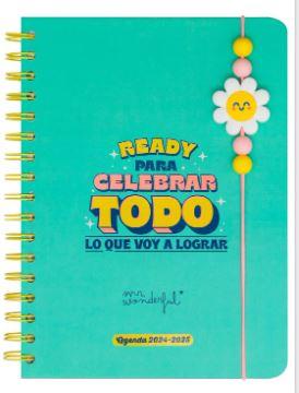 AGENDA WONDER 2024/25 SEMANA VISTA READY - PARA CELEBRAR TODO - MR WONDERFUL | 8445641044976 | Librería Castillón - Comprar libros online Aragón, Barbastro