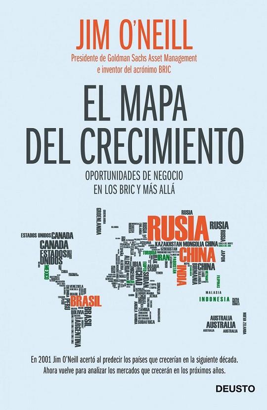 MAPA DEL CRECIMIENTO, EL | 9788423411207 | O´NEILL, JIM | Librería Castillón - Comprar libros online Aragón, Barbastro