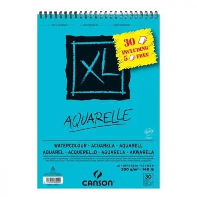 BLOC ACUARELA CANSON XL A3 25 + 5 HOJAS HOJAS 300 GRAMOS | 3148950002204 | Librería Castillón - Comprar libros online Aragón, Barbastro