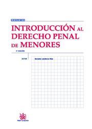 Introducción al Derecho Penal de Menores | 9788484568315 | Landrove Díaz, Gerardo | Librería Castillón - Comprar libros online Aragón, Barbastro