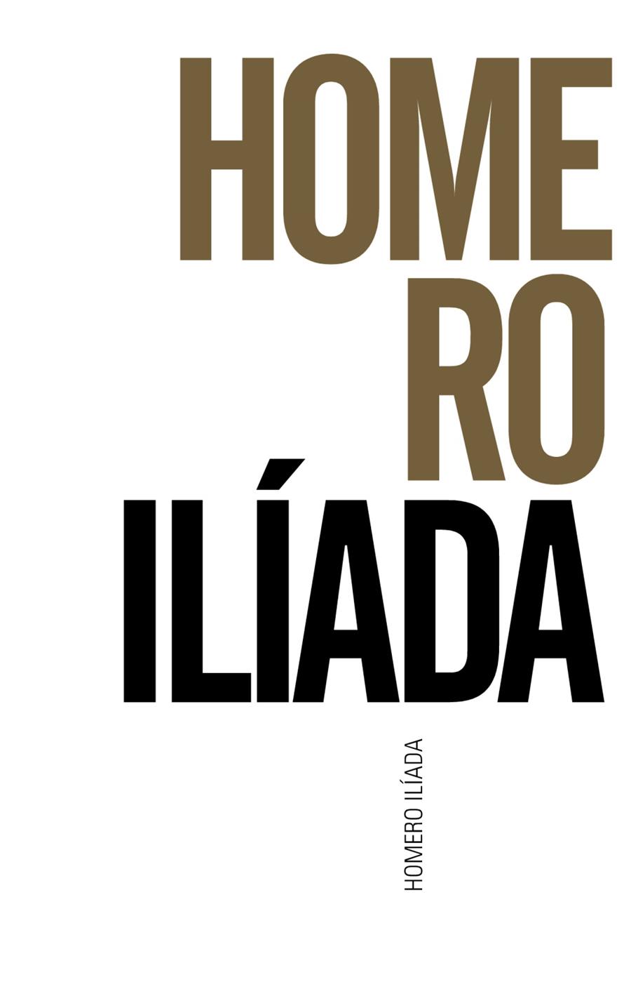 Ilíada | 9788491042594 | Homero / Homero | Librería Castillón - Comprar libros online Aragón, Barbastro