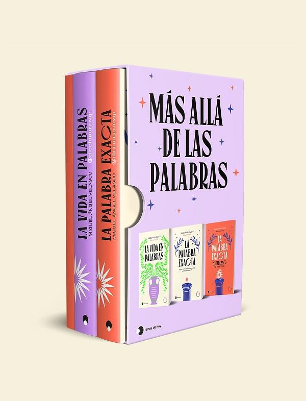 Estuche Más allá de las palabras | 9788410293229 | Miguel Ángel Velasco (@diccionariovip) | Librería Castillón - Comprar libros online Aragón, Barbastro