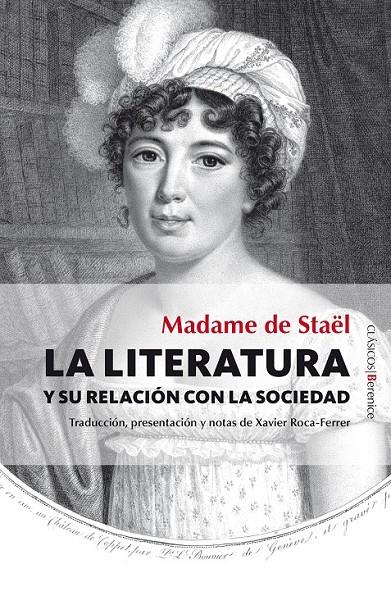 La literatura y su relación con la sociedad | 9788415441908 | Madame de Staël | Librería Castillón - Comprar libros online Aragón, Barbastro