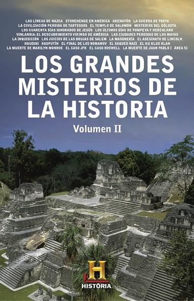 Los grandes misterios de la historia. Volumen II | 9788401347245 | CANAL HISTORIA | Librería Castillón - Comprar libros online Aragón, Barbastro