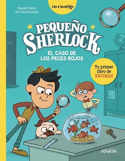 Pequeño Sherlock: El caso de los peces rojos | 9788414335185 | Prévot, Pascal | Librería Castillón - Comprar libros online Aragón, Barbastro