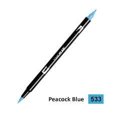 ROTULADOR TOMBOW DUAL BRUSH COLOR AZUL ABT 533 | 4901991901719 | Librería Castillón - Comprar libros online Aragón, Barbastro