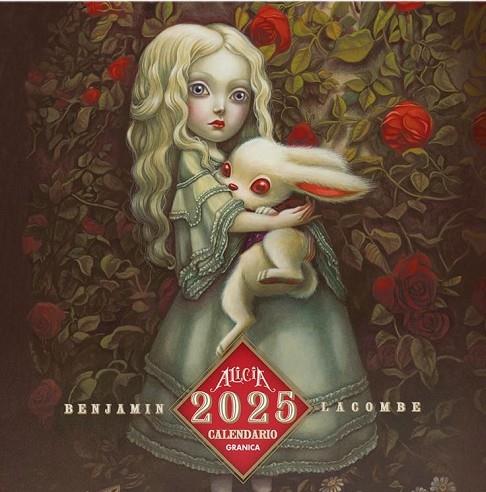 CALENDARIO 2025 ALICIA DE PARED BENJAMIN LACOMBE | 9786316544612 | LACOMBE, BENJAMIN | Librería Castillón - Comprar libros online Aragón, Barbastro