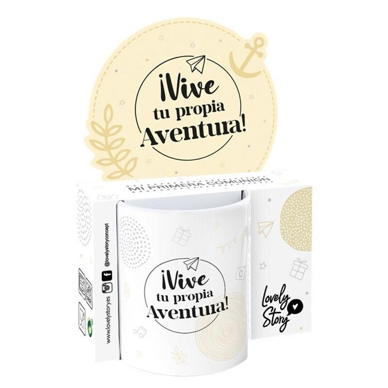 TAZA 330 ML -VIVE TU PROPIA AVENTURA | 8435458083688 | Librería Castillón - Comprar libros online Aragón, Barbastro