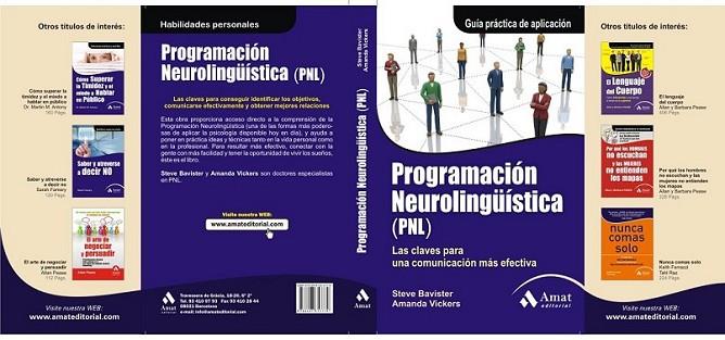 PROGRAMACIÓN NEUROLINGÜÍSTICA PNL | 9788497353779 | BAVISTER, STEVE | Librería Castillón - Comprar libros online Aragón, Barbastro